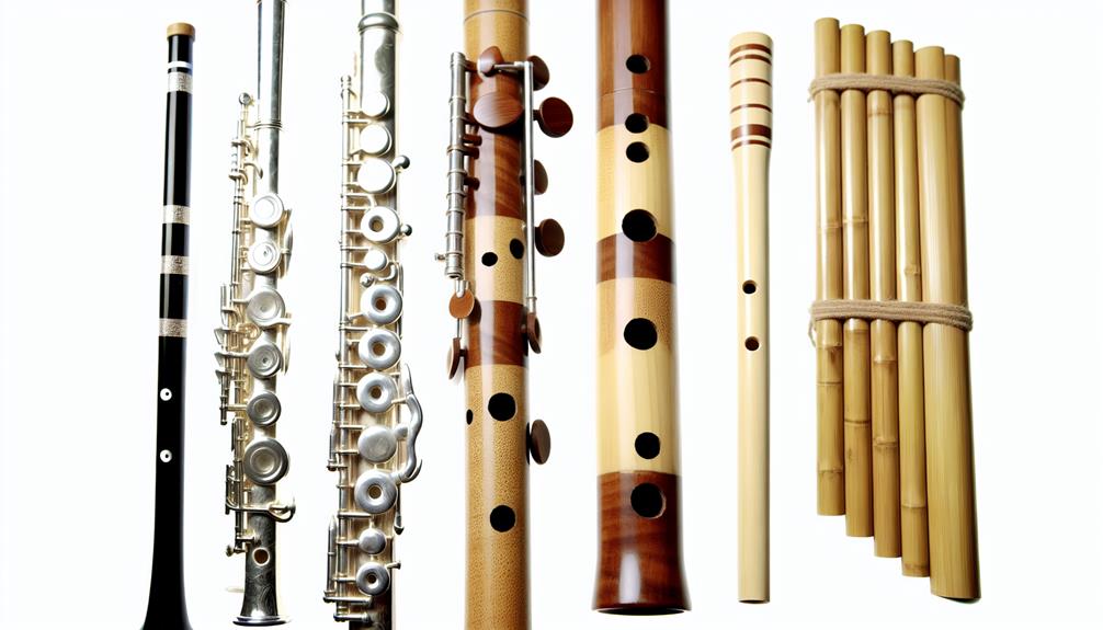 What Are the 5 Flutes Called?