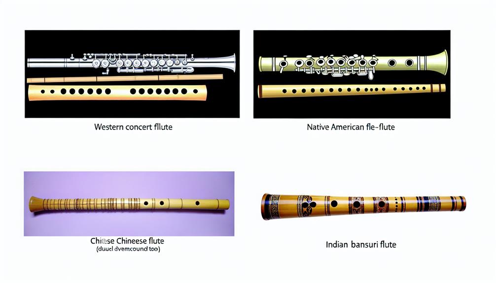 What Are the Four 4 Types of Flutes That Were Mentioned?