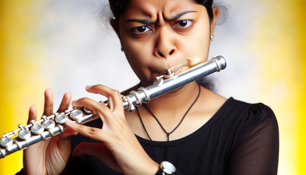 articulation in flute playing