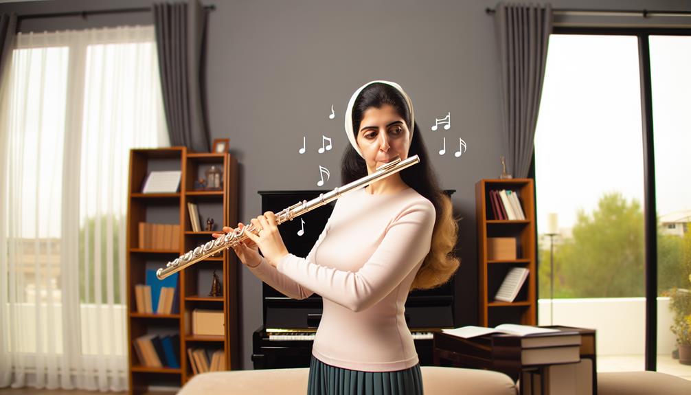 flute playing exercise guide