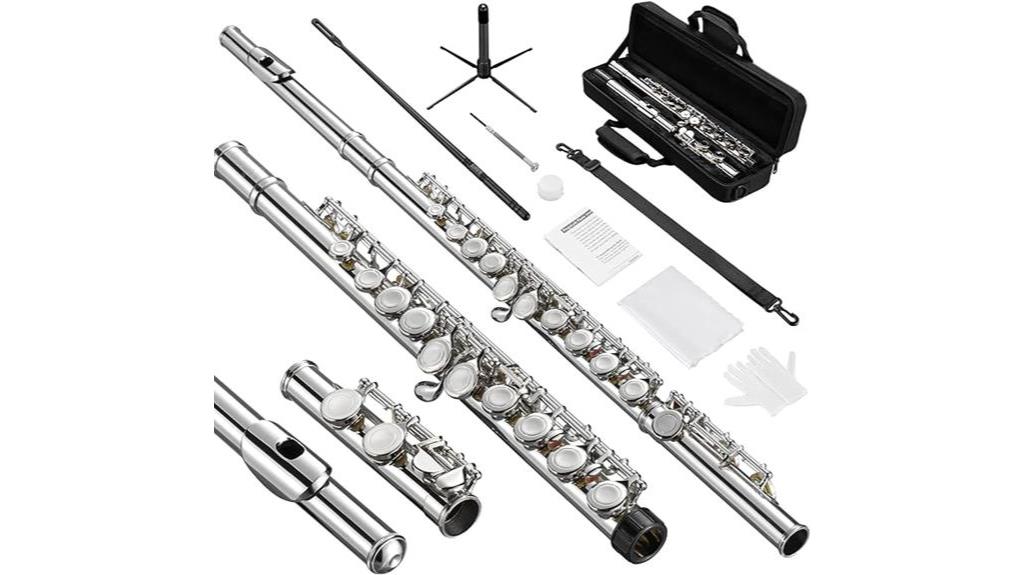 Flutes Review: Nickel Plated Closed Hole C Flute