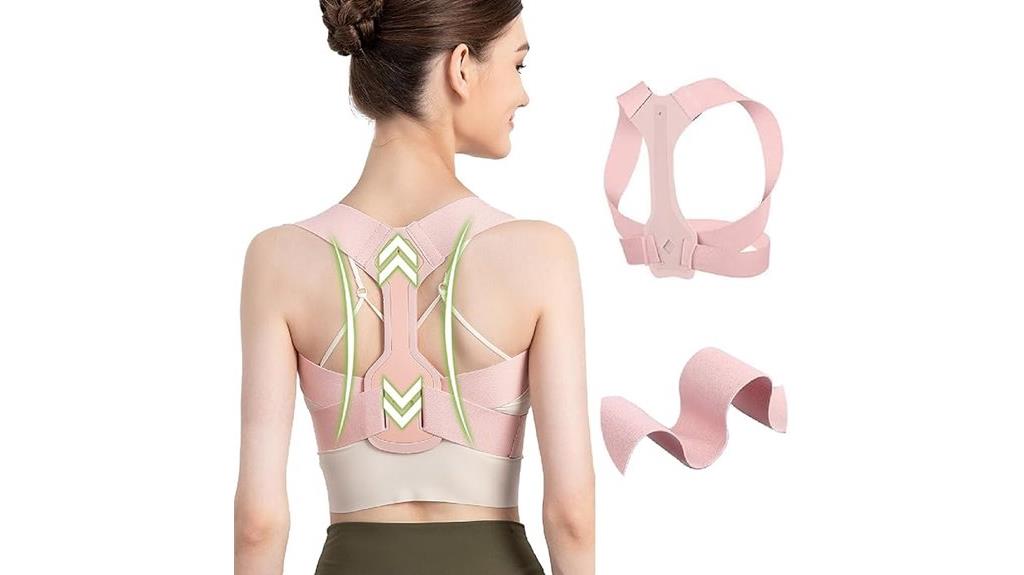 adjustable upper back brace