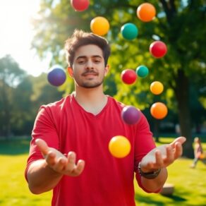 balancing juggling and life