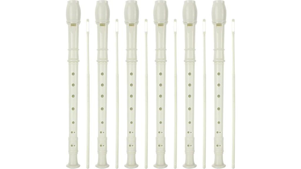 beginner flute recorder set