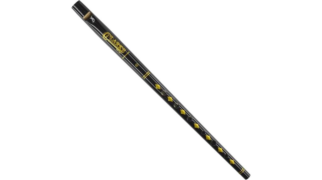 black and gold tinwhistle