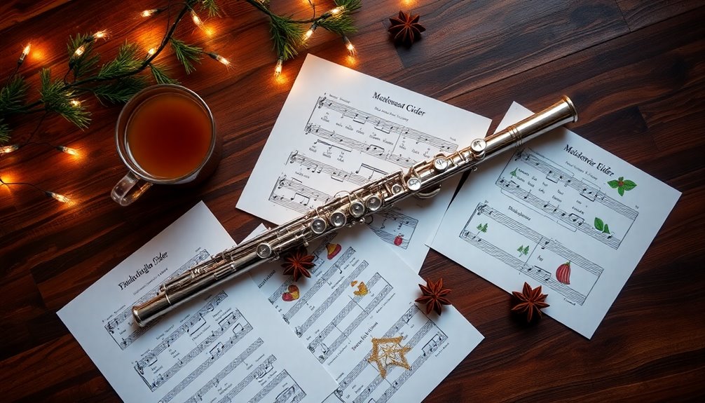 choosing christmas flute music