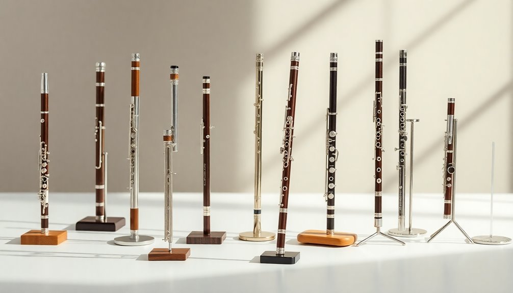 choosing flute display stands