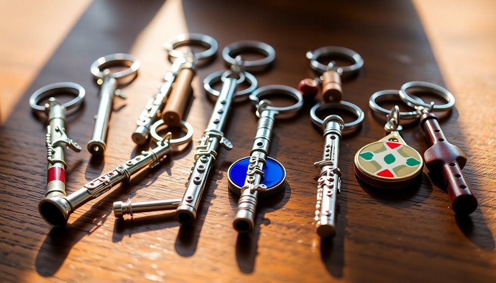 choosing flute keychains wisely