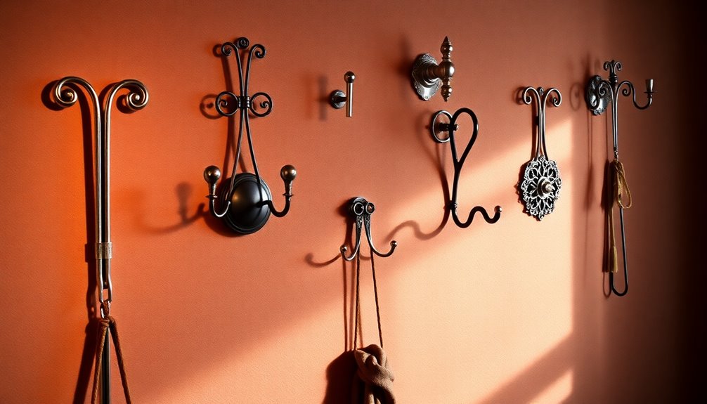 choosing flute wall hooks