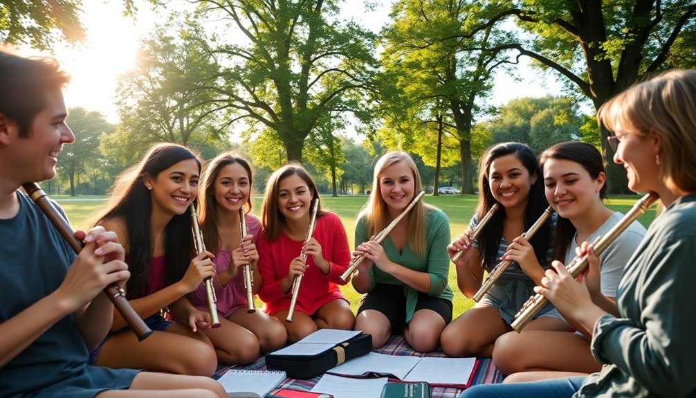 connect with flute enthusiasts