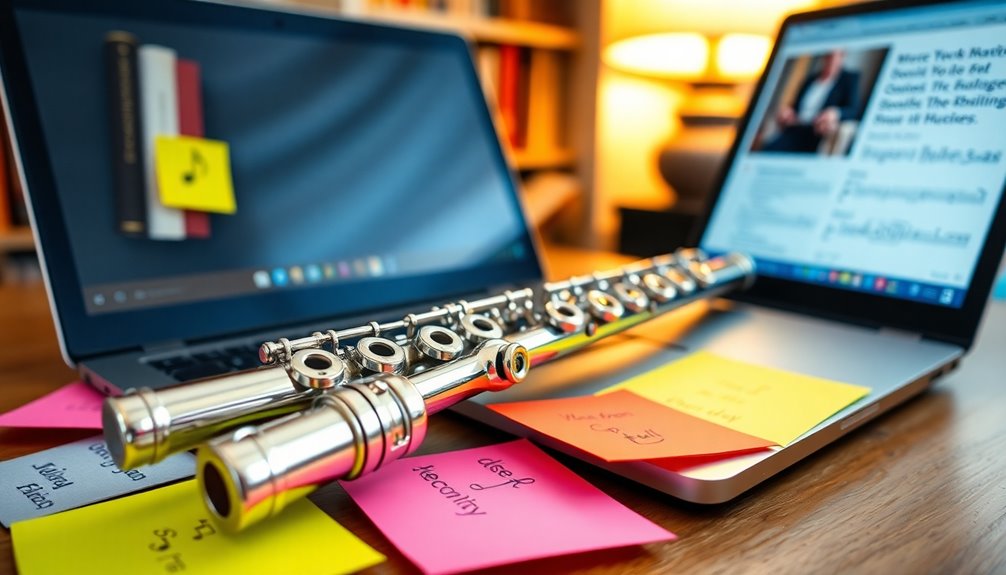 connecting with flute enthusiasts