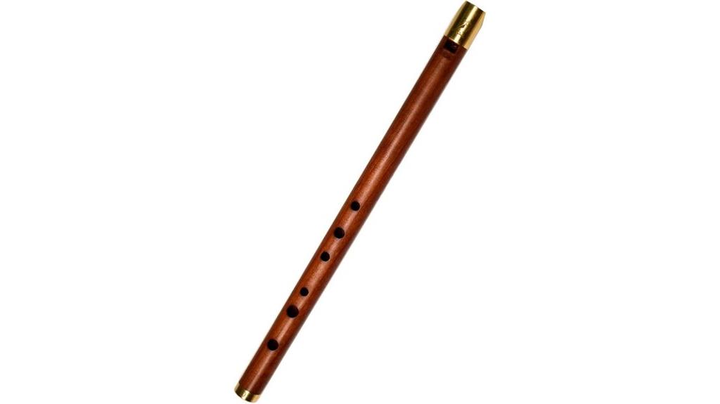 d key wooden flute