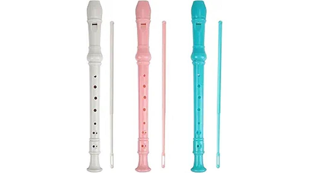 descant recorder 3 pack