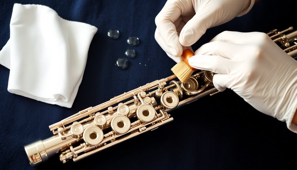 disassemble your musical instrument