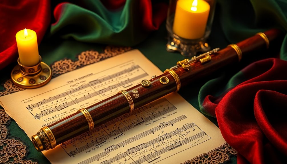 elegant baroque flute compositions