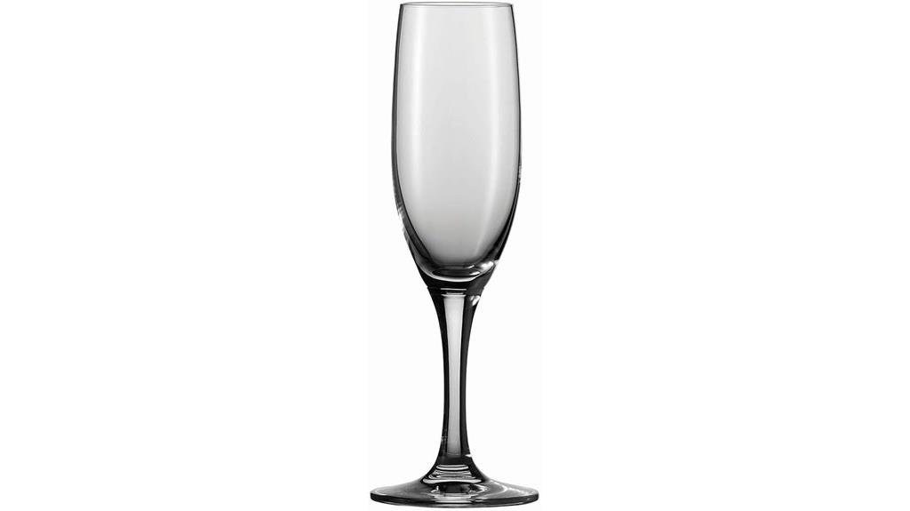 elegant champagne flute set