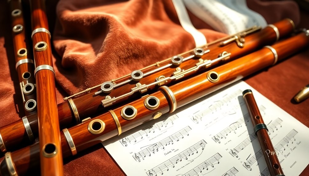 elegant ornate wooden instrument