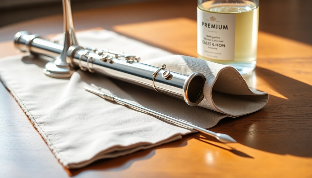 essential flute maintenance supplies