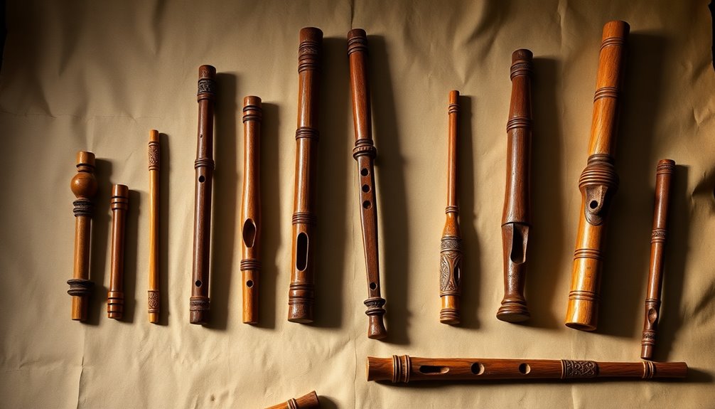 evolution of medieval flutes