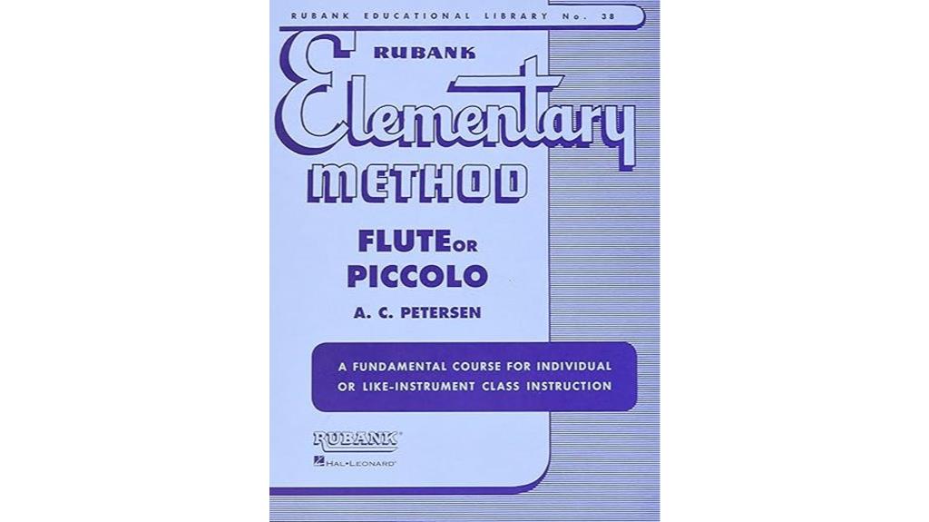 flute and piccolo instruction