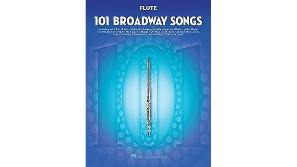 flute arrangements of broadway