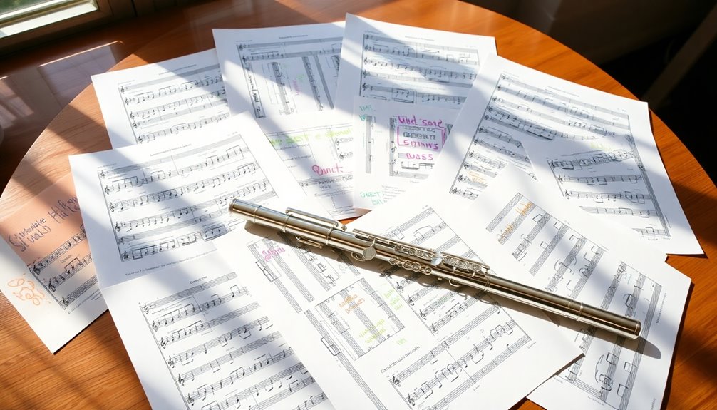 flute arrangements of modern songs