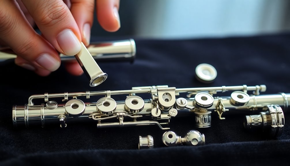 flute assembly and disassembly guidelines