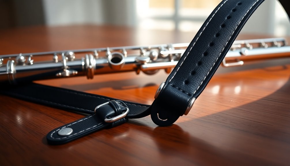 flute carrying support strap