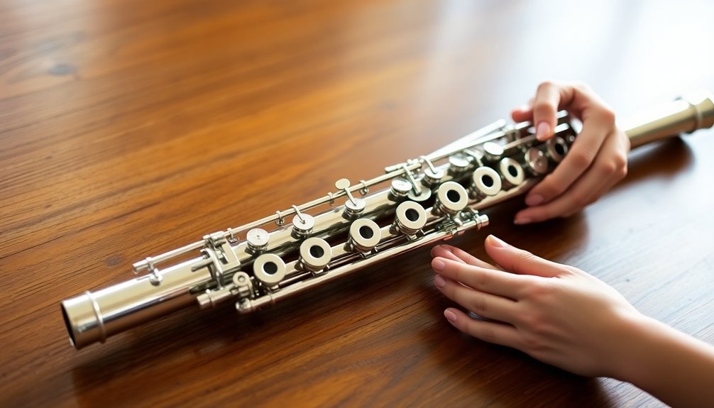 flute components and structure