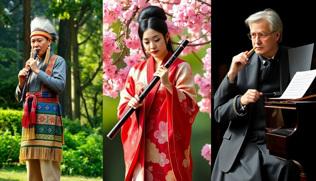 flute composers worldwide recognized