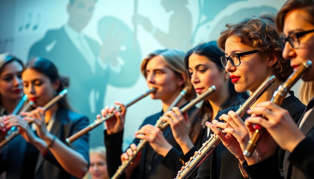 flute ensemble development history