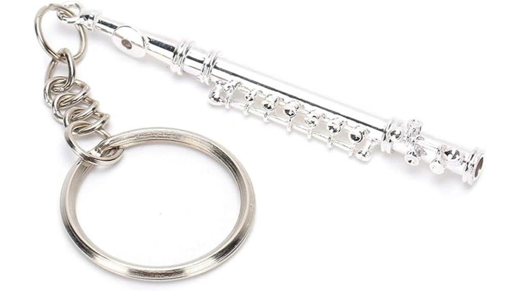 flute keychain wallet ornament