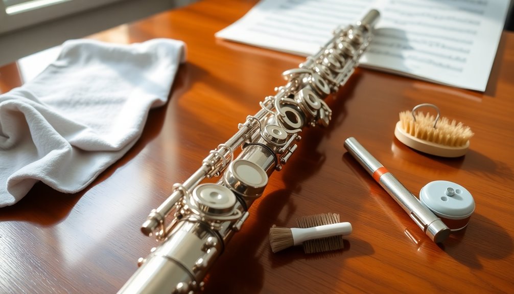 flute maintenance and care