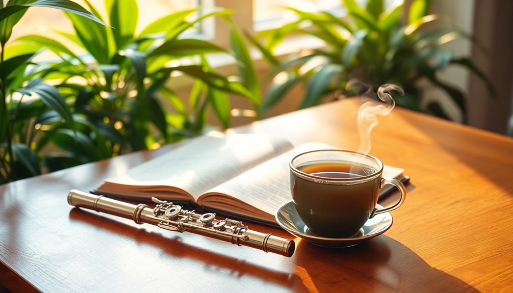 flute melodies enhance focus