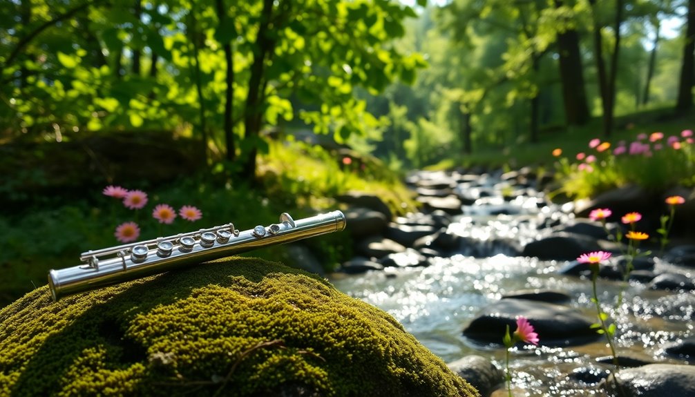 flute melodies with nature