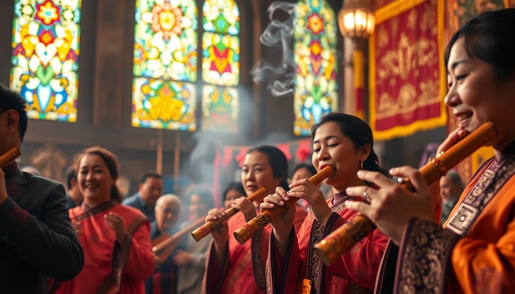 flute music in ceremonies