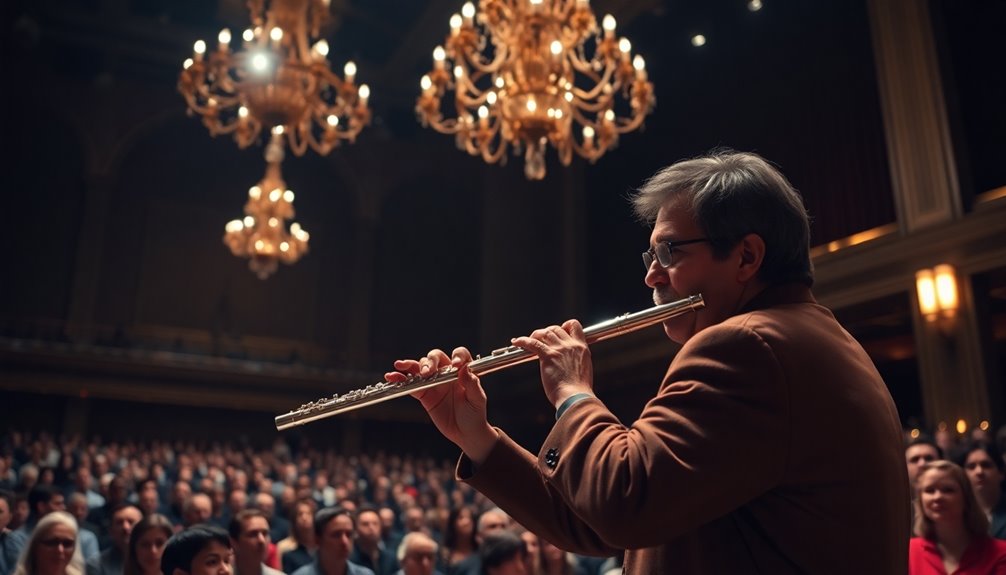 flute performance historical milestones