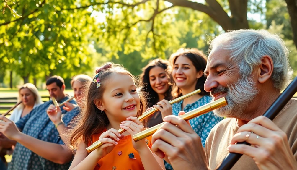 flute players unique experiences