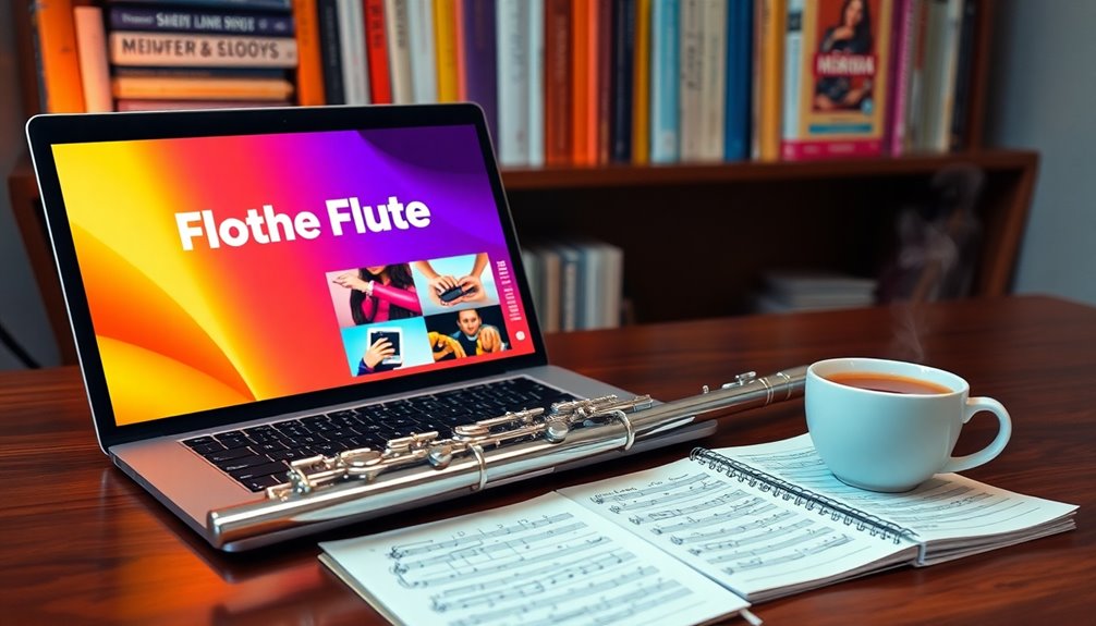 flute related online content