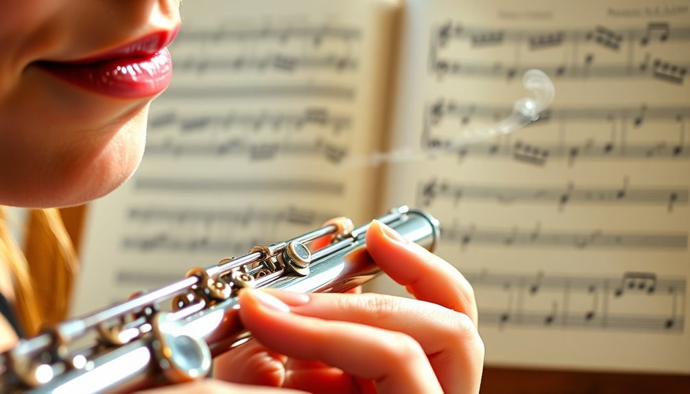 flute slurring practice methods