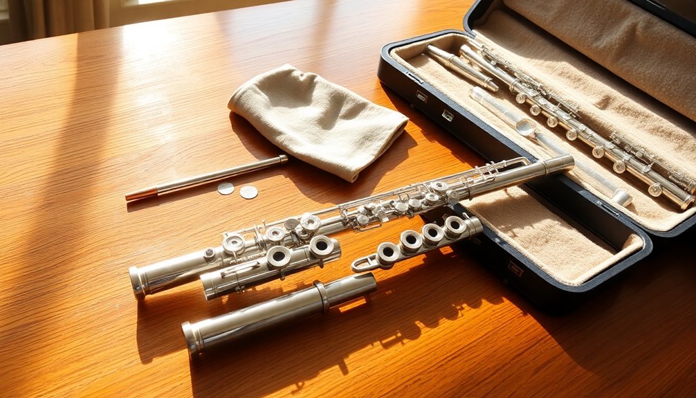 flute storage and care