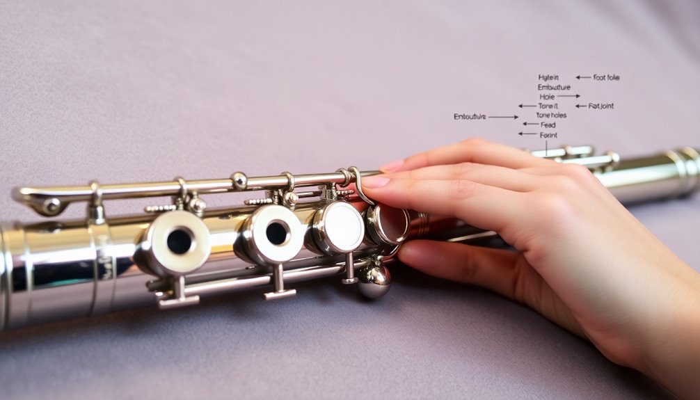 flute structure and components