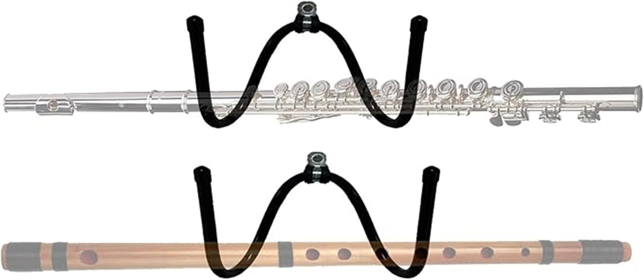 flute wall mount hanger