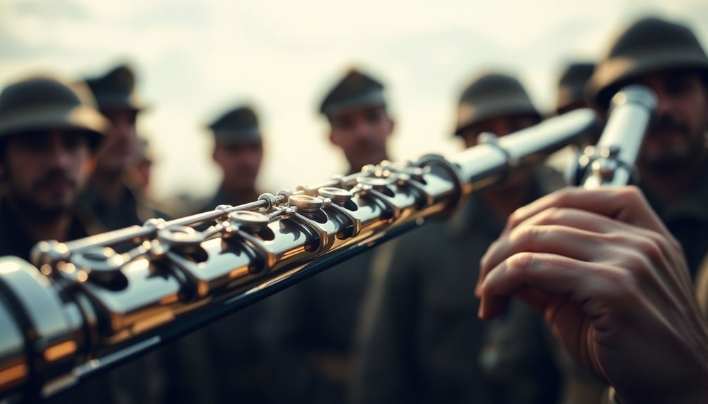 flutes boost morale significantly