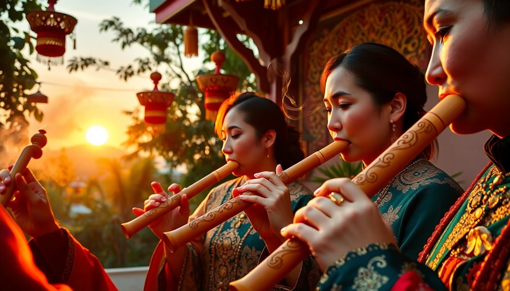 flutes enhancing ceremonial traditions