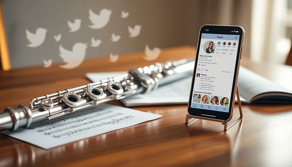 flutists social media strategies