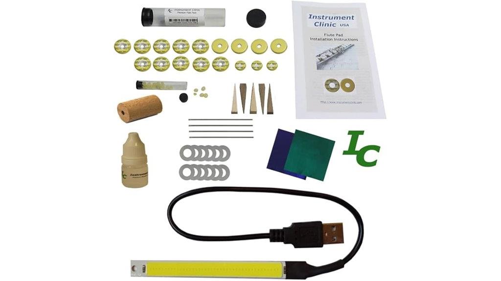 gemeinhardt flute pad kit