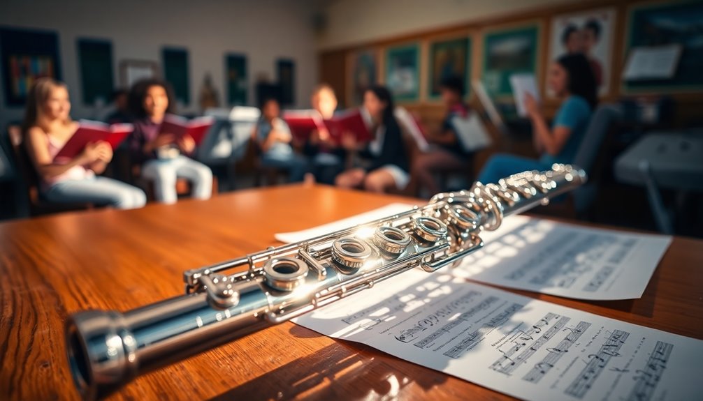 intermediate flute instruction program