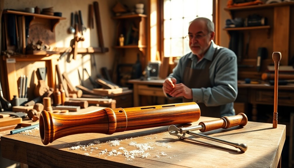 italian recorder instrument making