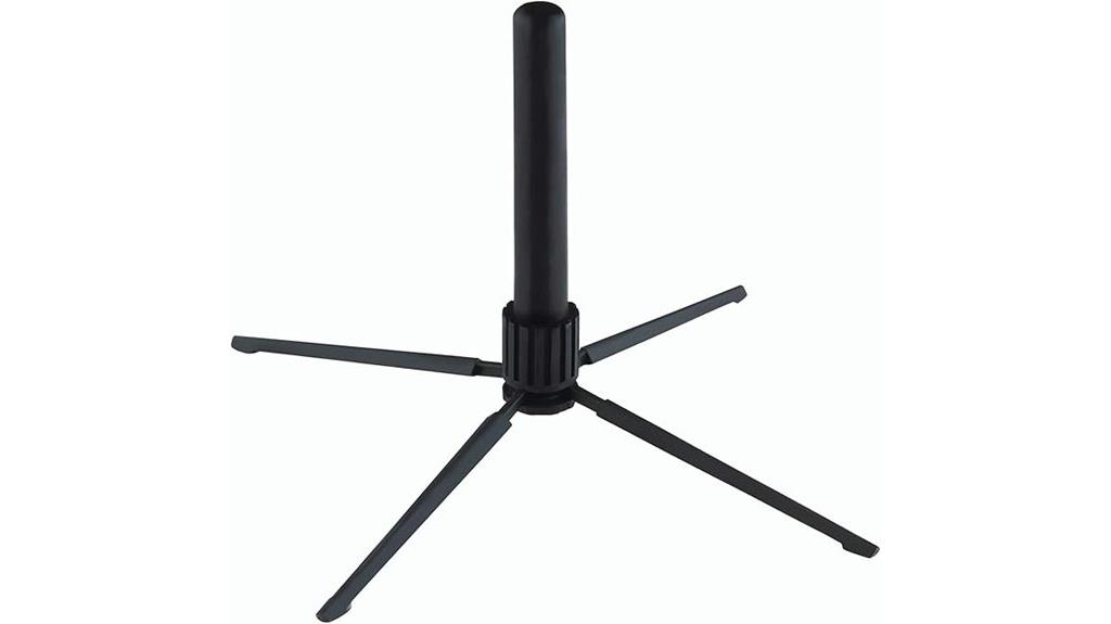 k m flute stand 4 leg